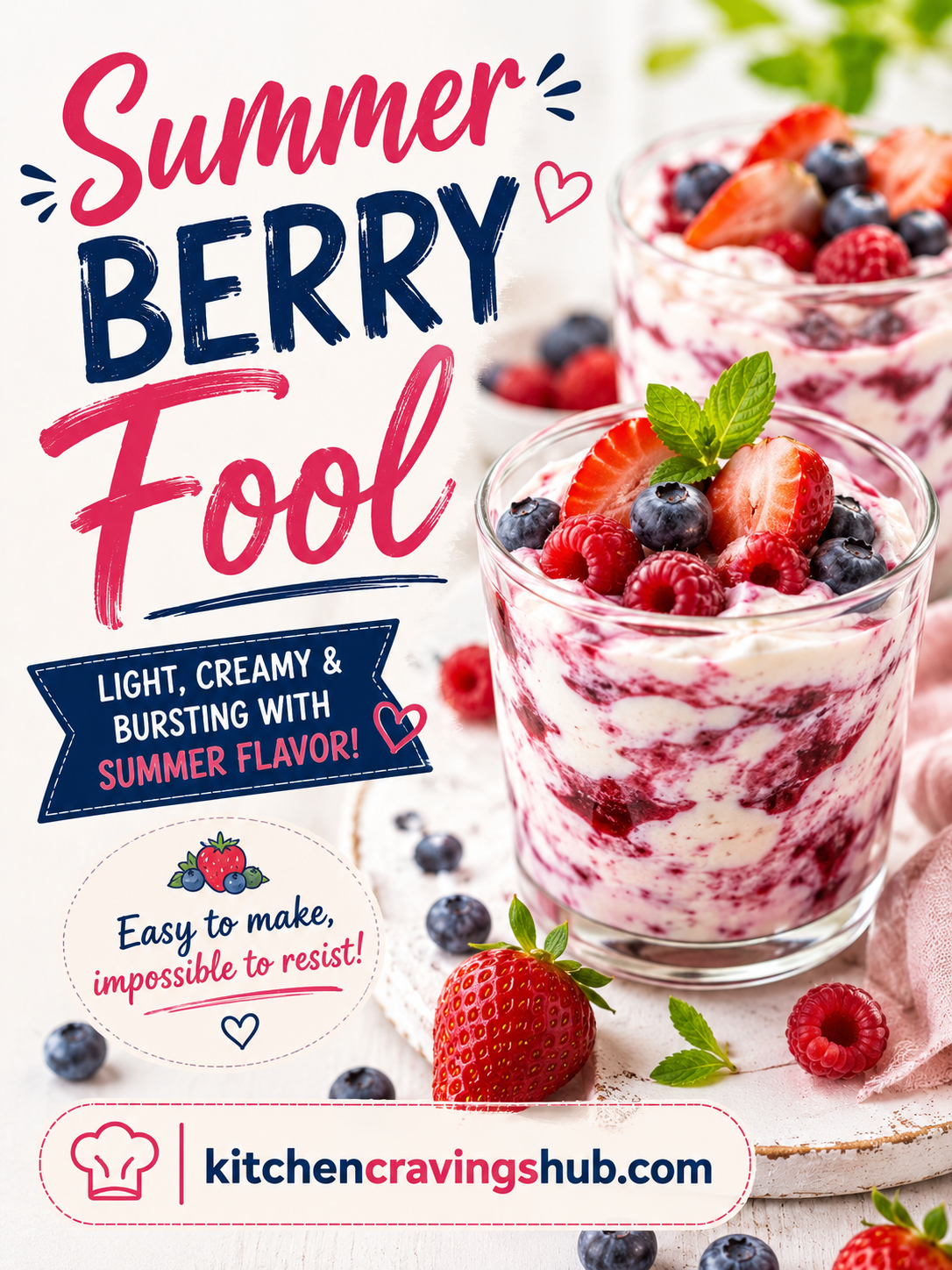 Summer Berry Fool