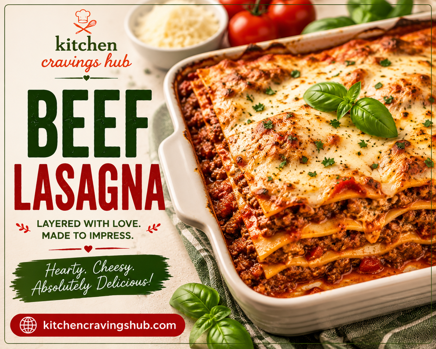 Beef Lasagna