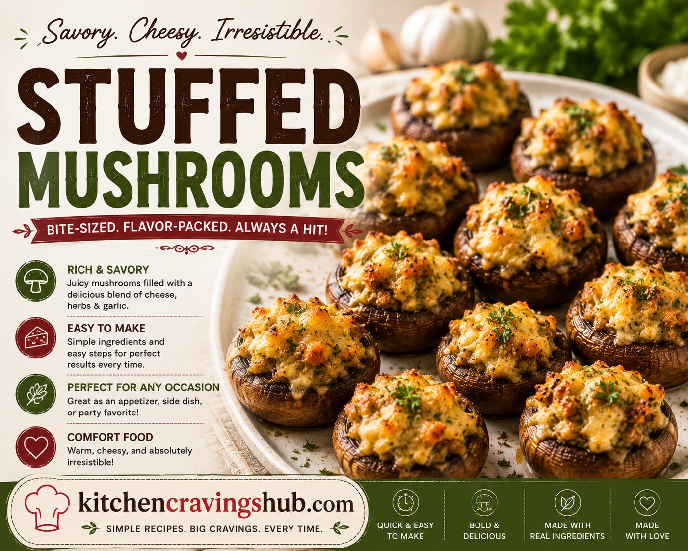 Stuffed Mushrooms