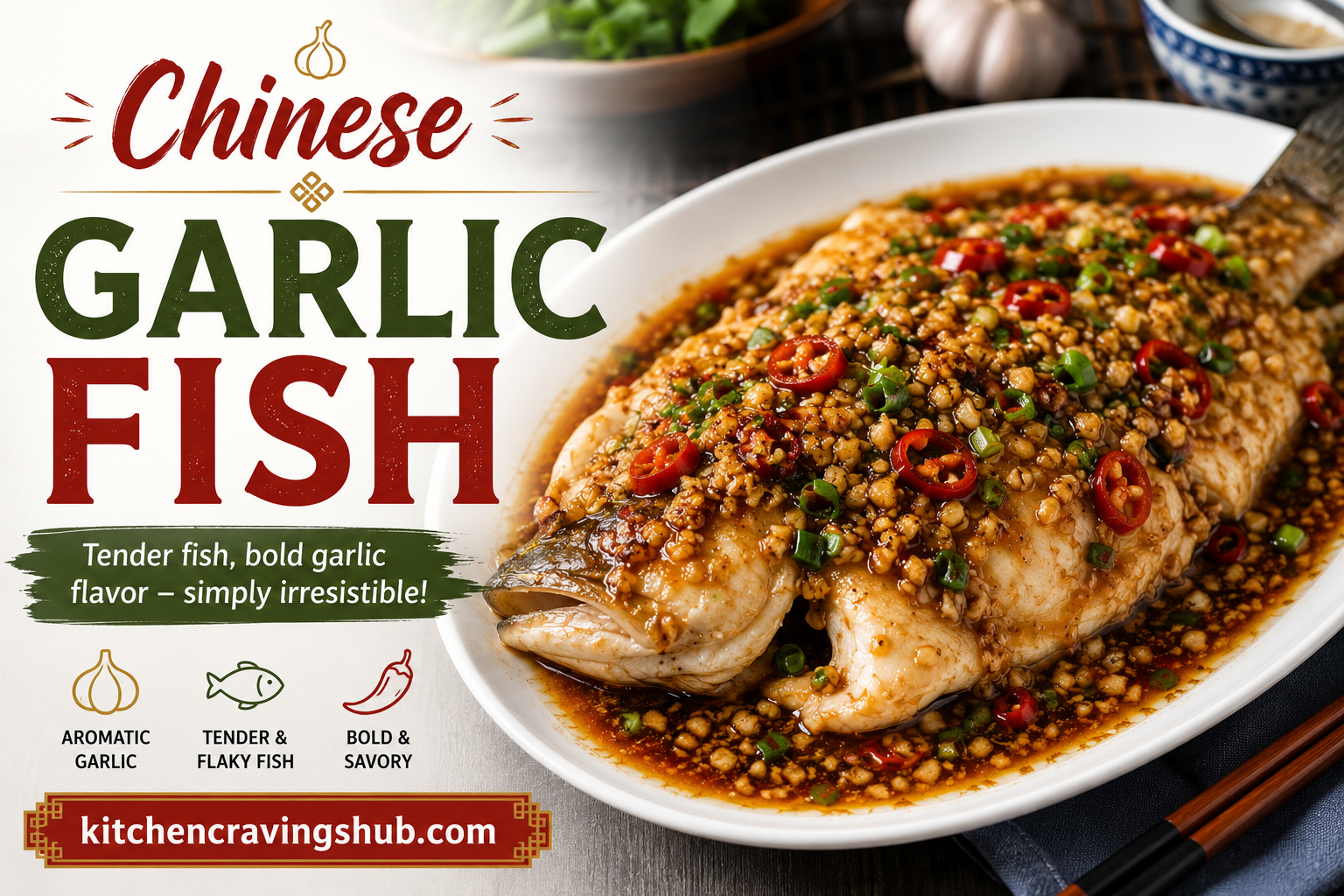 Chinese Garlic Fish