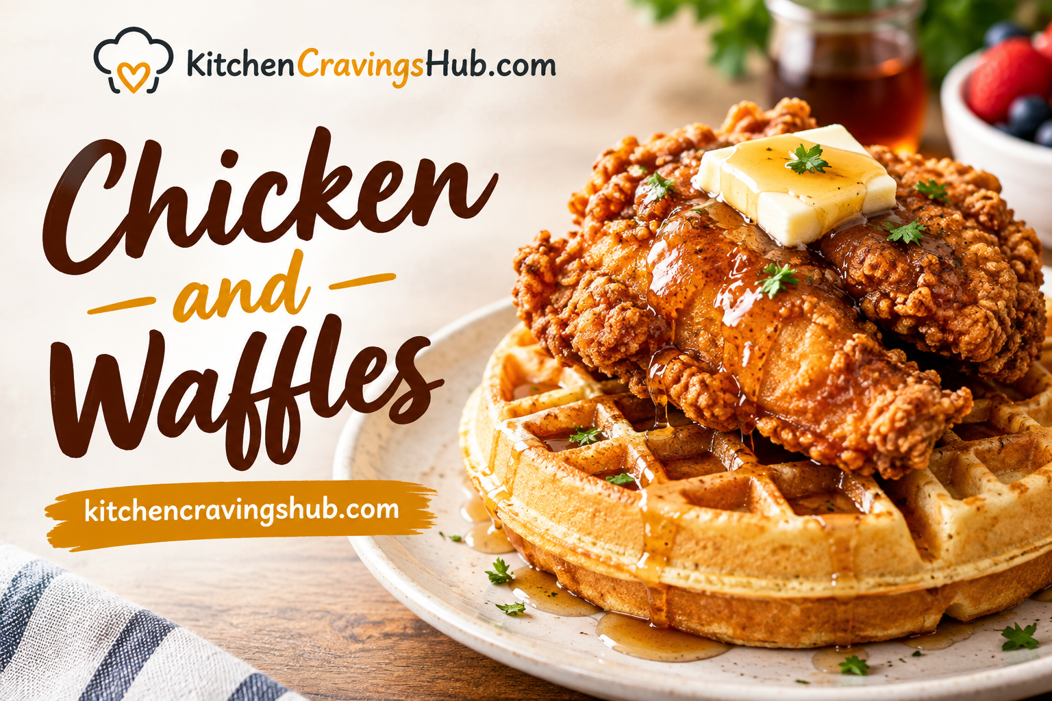 Chicken and Waffles: The Iconic Sweet and Savory Comfort Food