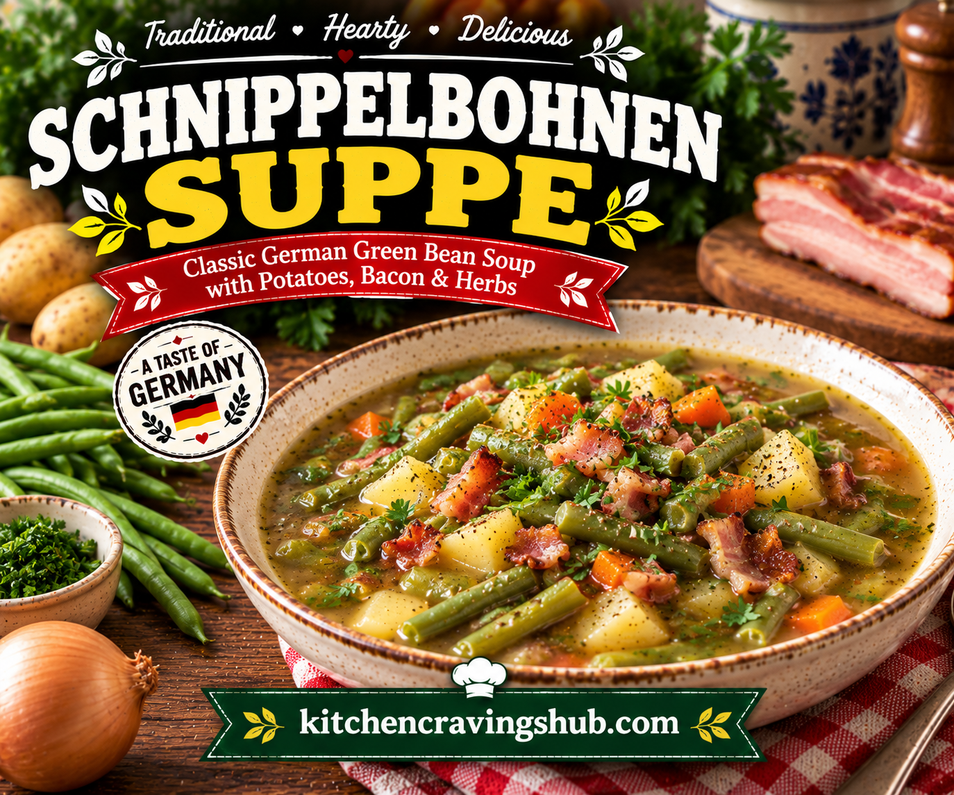 Schnippelbohnensuppe🫛