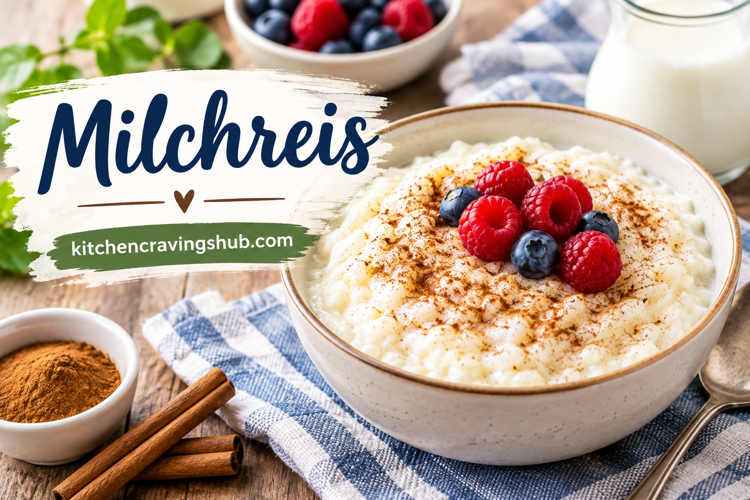 Milchreis: The Cozy German Rice Pudding Everyone Grew Up Loving