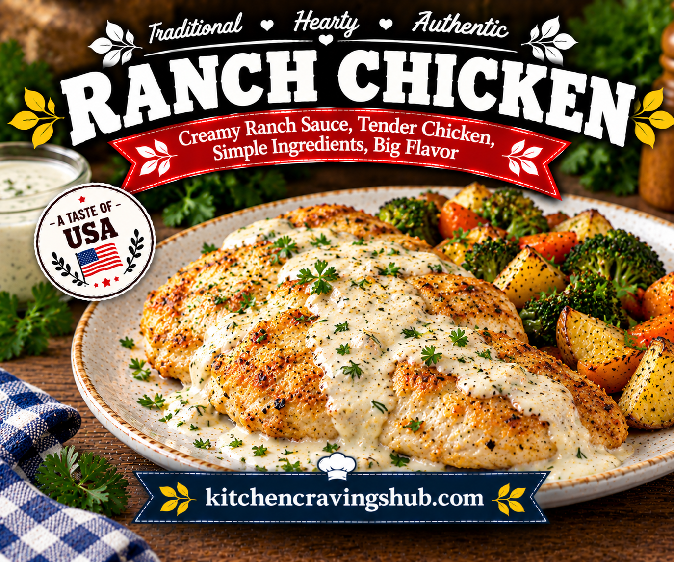 Ranch Chicken: The Ultimate Crispy, Tangy Weeknight Favorite