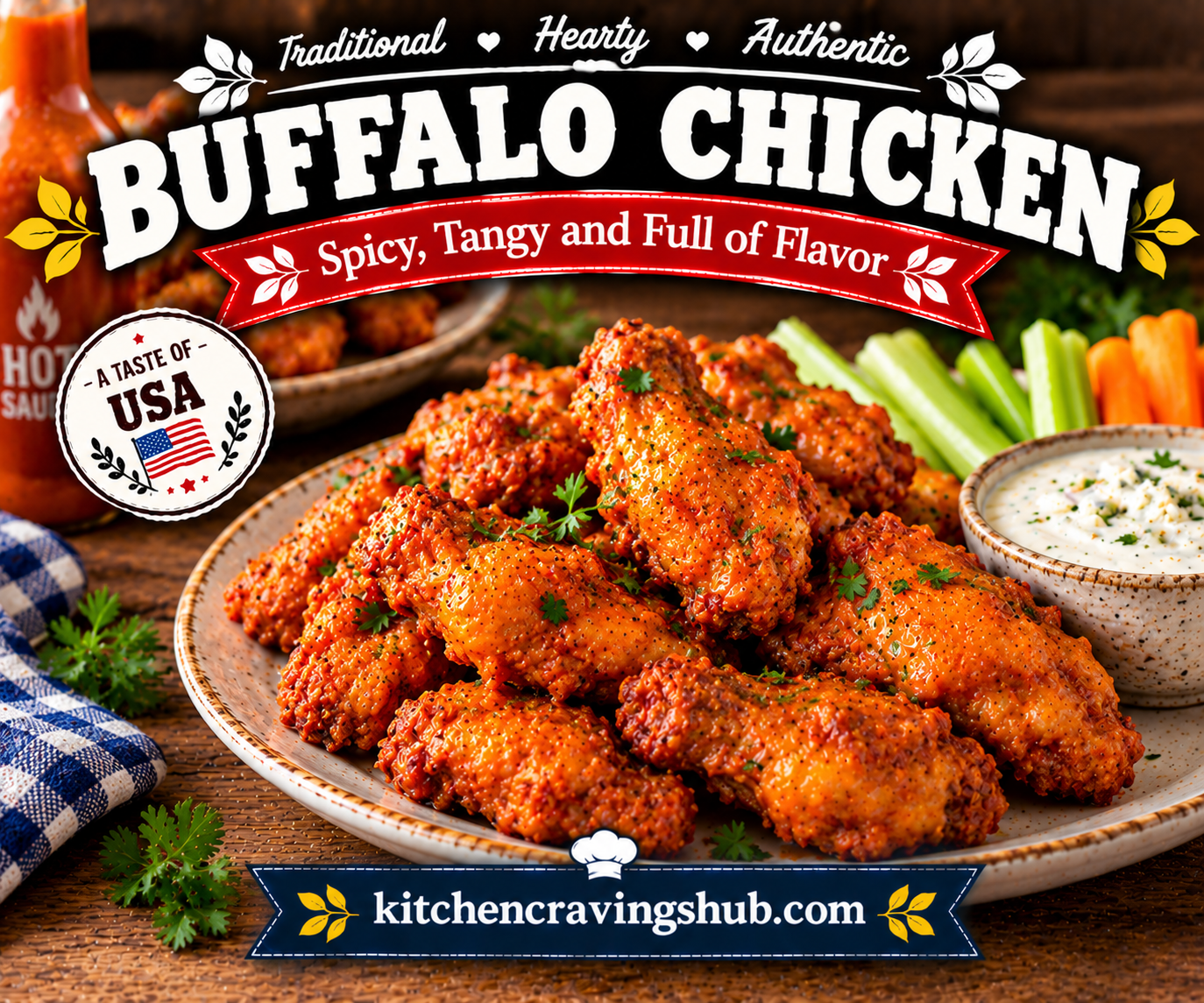 Buffalo Chicken: The Spicy, Tangy Classic That Took Over America