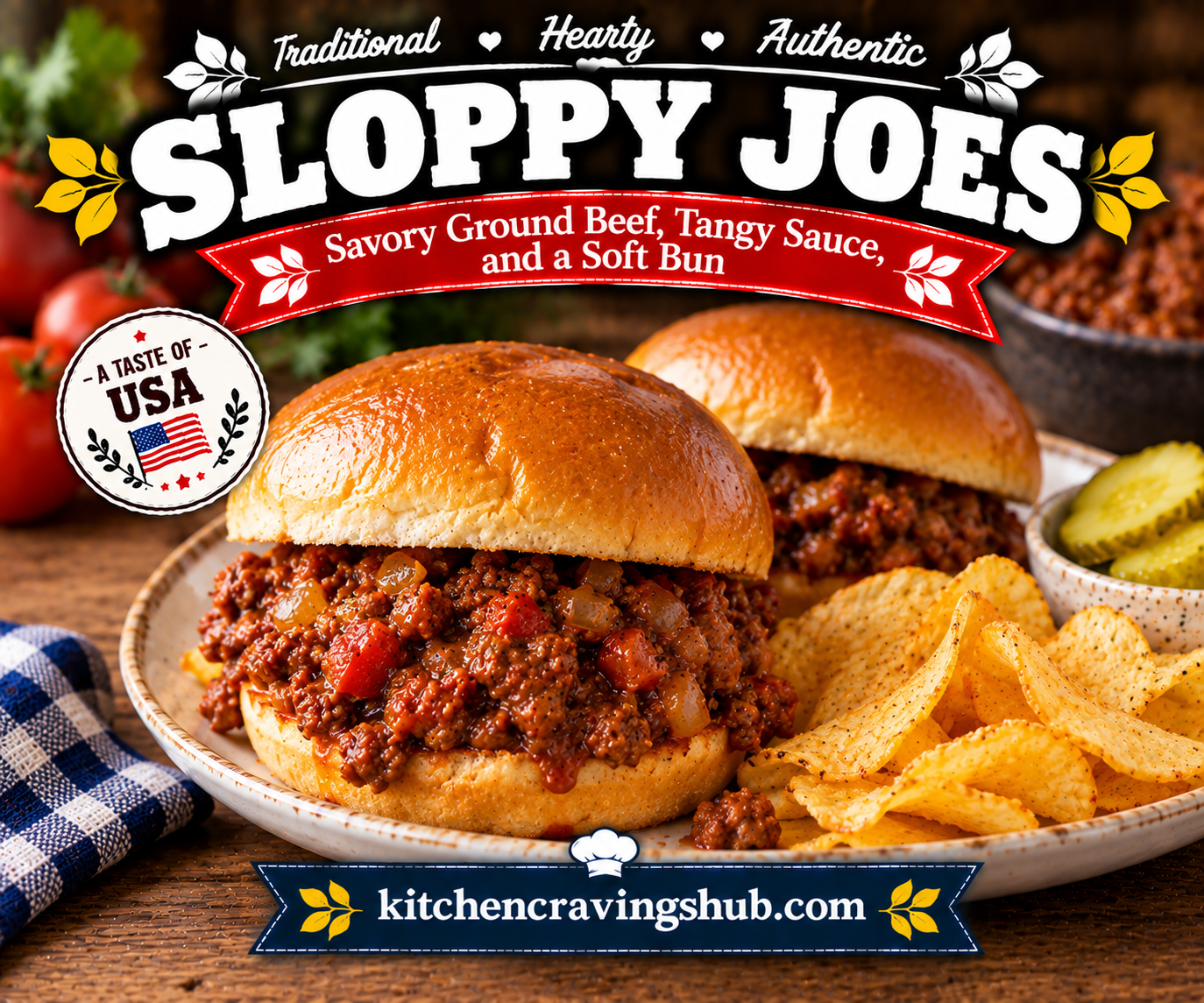 Sloppy Joes: The Messy, Beloved Classic Everyone Grew Up Eating