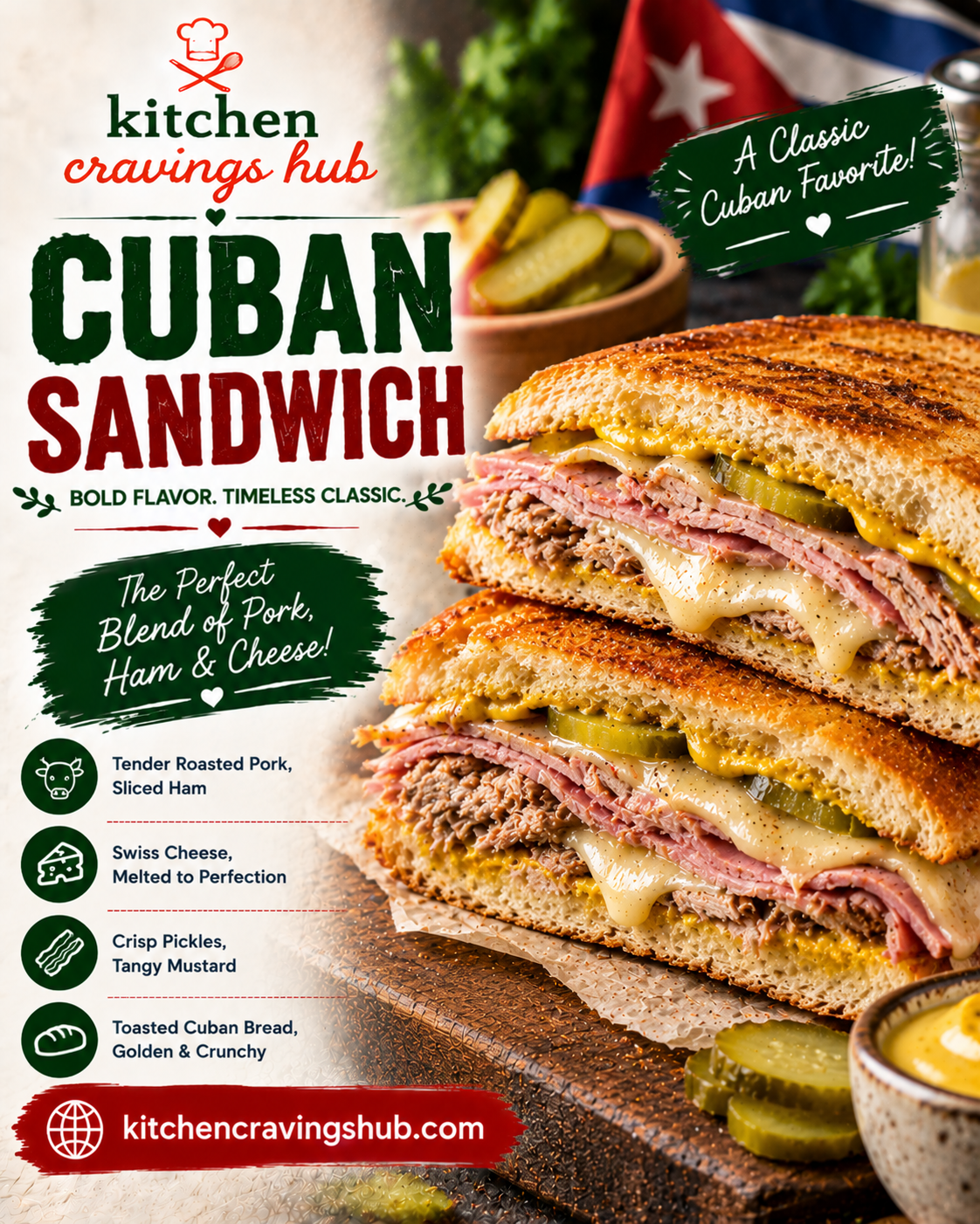 Cuban Sandwich: The Pressed, Flavor Packed Classic You Need to Try