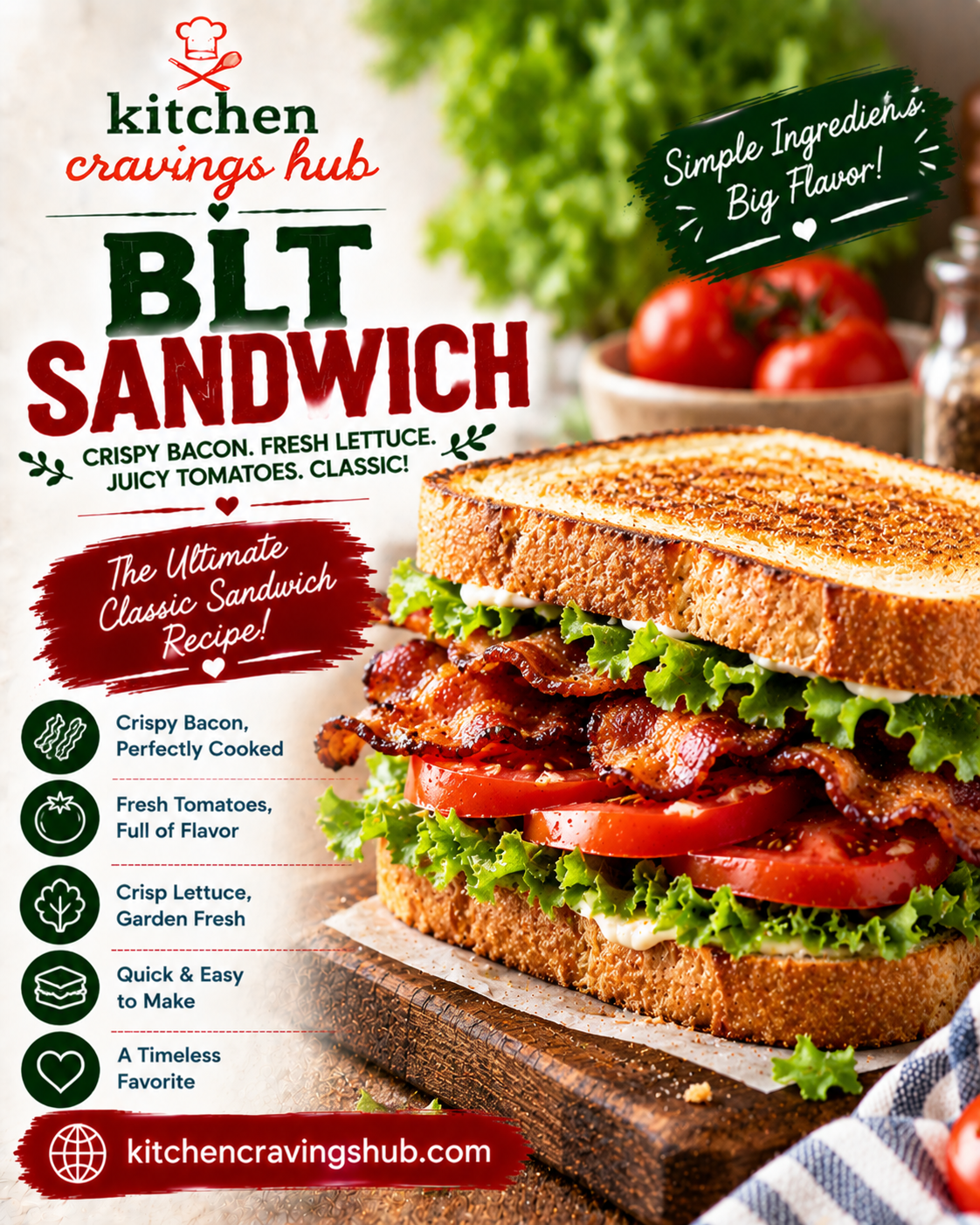 BLT Sandwich 🥓🍅🥬 How to Make the Perfect Classic at Home