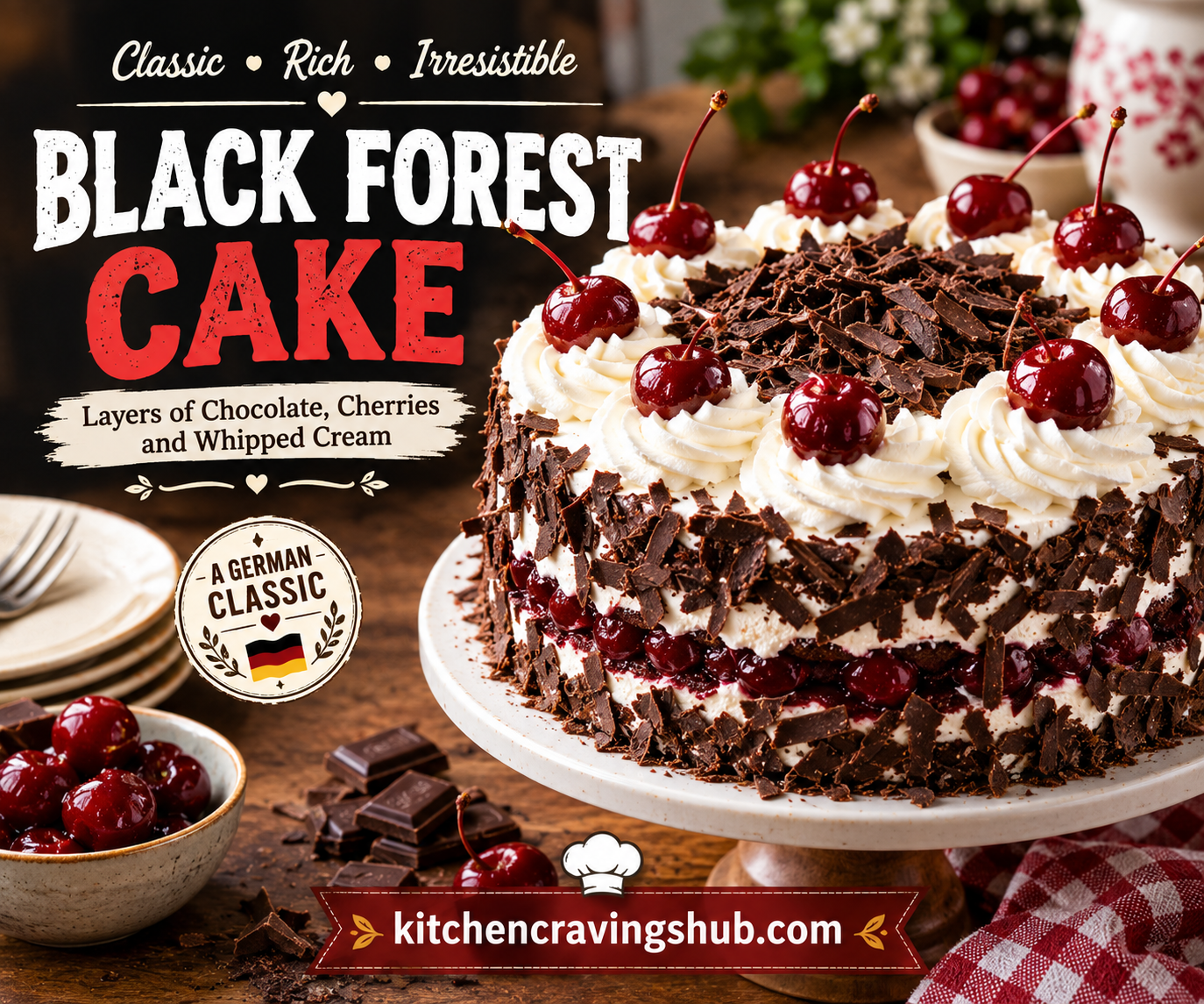 Black Forest Cake: A Timeless German Masterpiece