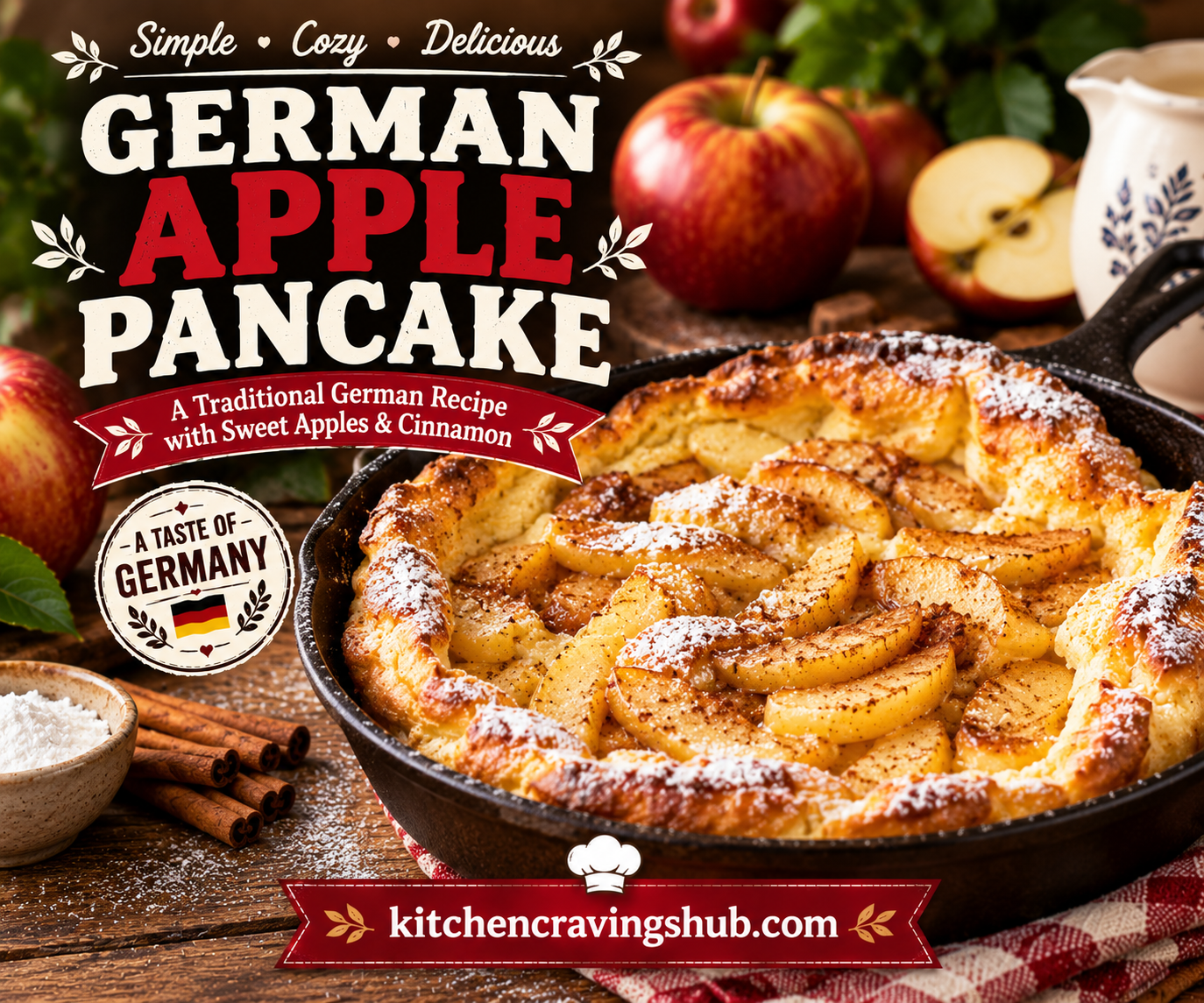 German Apple Pancake